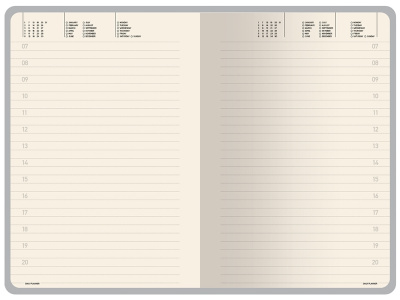 Ежедневник А5 Megapolis Color New soft-touch, синий , размер А5
