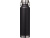 Бутылка для воды с вакуумной изоляцией Thor объемом 650 мл из переработанной нержавеющей стали, сертифицированной по стандарту RCS - сплошной черный