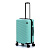 Чемодан TORBER Caspian, светло-зелёный, ABS-пластик, 43 х 26 х 68 см, 64 л
