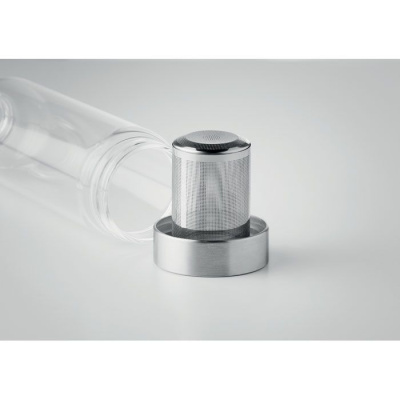 Фляга стеклянная одностеннная черный