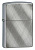 Зажигалка ZIPPO Classic с покрытием Brushed Chrome, латунь/сталь, серебристая, матовая, 38x13x57 мм