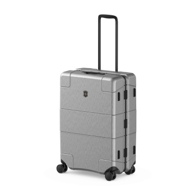 Чемодан VICTORINOX Lexicon Framed, серебристый, 100% поликарбонат Makrolon, 46x28x68 см, 72 л