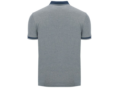 Рубашка поло Bowie мужская, меланжевый нэйви , размер S