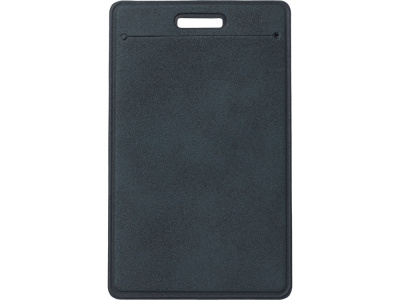 Вертикальный чехол для пропуска из экокожи Alicante, темно-синий