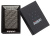 Зажигалка ZIPPO Armor® с покрытием High Polish Black Ice®, латунь/сталь, чёрная, 38x13x57 мм