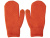 Варежки Dunant, оранжевый