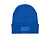 Вязаная шапка BULNES из двухслойного акрила, королевский синий