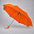 Зонт складной Tulsa, полуавтоматический, 2 сложения, с чехлом, оранжевый (P)