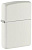 Зажигалка ZIPPO Classic с покрытием White Matte, латунь/сталь, белая, матовая, 38x13x57 мм