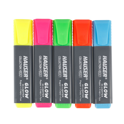 Набор: Текстовыделитель Hauser Glow - 5шт