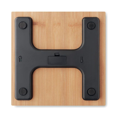 Весы напольные древесный