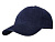 Hutton 6-панельная бейсболка из переработанного хлопка - Темно - синий