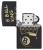 Зажигалка ZIPPO Billiards Champion Design с покрытием Black Matte, латунь/сталь, черная, 38x13x57 мм