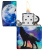Зажигалка ZIPPO Wolf Design с покрытием 540 Matte, латунь/сталь, разноцветная, матовая, 38x13x57 мм