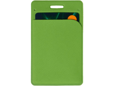 Карман вертикальный с дополнительным отделением Favor, зеленое яблоко
