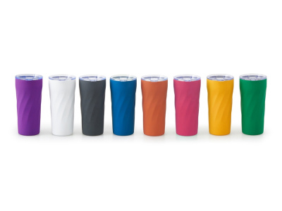 Подарочный набор FAMILY с термосом и термокружкой, фиолетовый