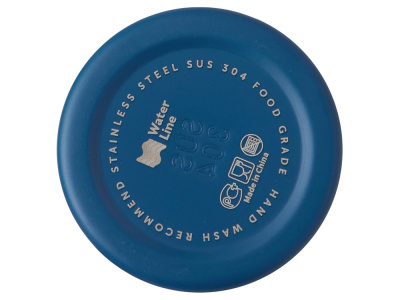 Стальная бутылка Rely, 650 мл, синий индиго