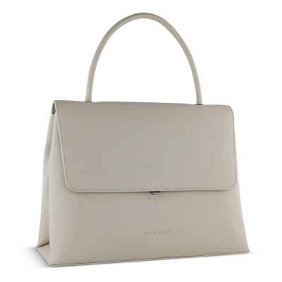Сумка женская BUGATTI ИЛЬВА | ILVA, бежевая, полиуретан, 35,5х15х28,5 см