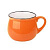 Кружка COUNTRY, оранжевый, 300мл, фарфор