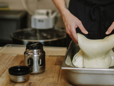 Термос для еды, вакуумный, бытовой, тм bobber. Объем 0.47 литра. Артикул Jerrycan-470 Glossy , размер 470 мл