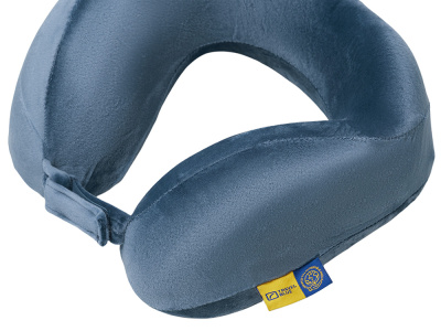 Подушка для путешествий с эффектом памяти Travel Blue Tranquility Pillow, увеличенная (212), цвет синий