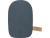 Внешний аккумулятор в форме камня Stone, 7800 mAh, темно-серый , размер 7800 mAh