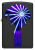 Зажигалка ZIPPO Mountain Waterfall с покрытием Black Light, латунь/сталь, черная,матовая 38x13x57 мм