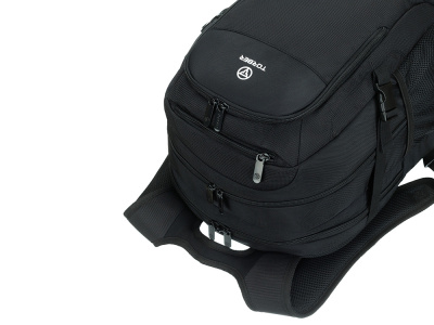 Рюкзак TORBER МЕГАПОЛИС с отделением для ноутбука 16, чёрный, полиэстер, 47 х 34 x 28 см