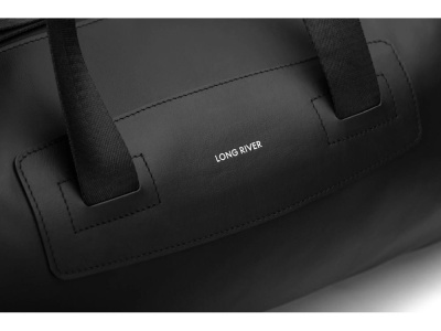 Дорожная сумка Штайр, черный , размер С лого