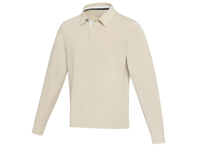 Clyde толстовка-поло унисекс для регби - Oatmeal , размер M