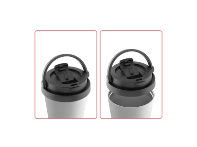 Термокружка из нерж. стали тм THERMOcafe TCCM-500KA (MGY) 0,5L