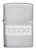 Подарочный набор ZIPPO: фляжка 89 мл и зажигалка, латунь/сталь, серебристый, в коробке с подвесом