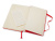 Записная книжка Moleskine Classic (в линейку) в твердой обложке, Large (13х21см), красный , размер A5
