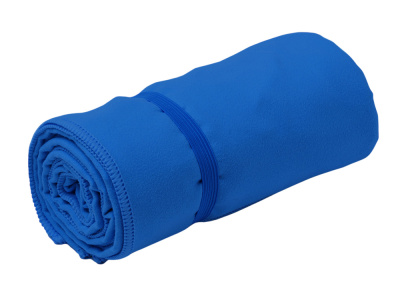 Легкое полотенце Gulpi  из микрофибры RPET с ремешком для складывания, 70*120 см, королевский синий , размер M