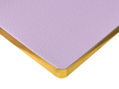 Еженедельник недатированный А6 Zefirс нашивкой, сиреневый