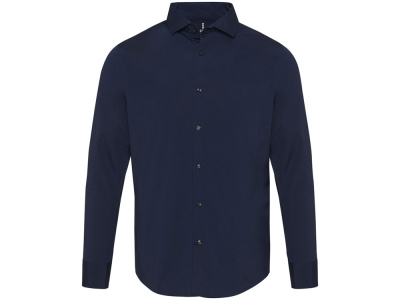 Carnelian мужская рубашка из поплина - Navy Blue , размер XL