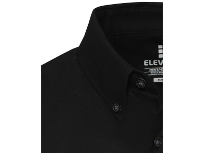 Sphene мужская рубашка оксфорд - сплошной черный , размер 3XL