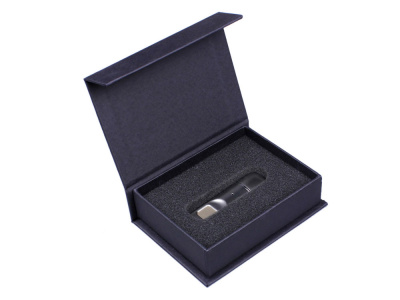 Металлическая флешка со сканером отпечатков пальцев в подарочной упаковке (Fingerprint.64.S.USB3.0, I= 64 Гб USB 3.0, Металлический корпус. Без перс.) , размер 64Gb