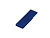 Флешка промо в виде скрепки, 32 Гб, синий , размер 32Gb