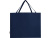 Odessa большая эко-сумка из переработанного хлопка, сертифицированного согласно GRS, плотностью 220 г/м² - Темно - синий