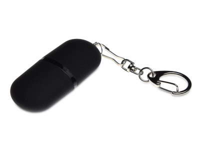 Флешка Goutte Soft-touch на 8 Гб, черный , размер 8Gb