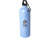 Одностенная бутылка для воды с карабином Oregon, изготовленная из нержавеющей стали, сертифицированной по стандарту RCS, объемом 750 мл - Cloud Blue , размер 750 мл