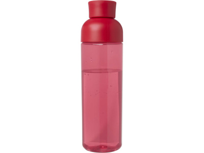 Illuminate/Иллюми бутылка для воды из переработанного PET-пластика, объемом 600 мл - Красный