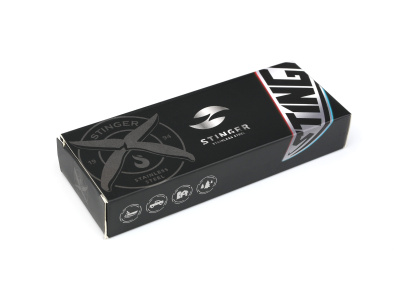 Мультитул Stinger, 104x45 мм, 15 функций, сталь/пластик, сине-чёрный, в комплекте нейлоновый чехол