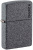 Зажигалка ZIPPO Logo с покрытием Iron Stone™, латунь/сталь, серая, матовая, 38x13x57 мм