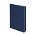 Ежедневник недатированный Softie, А5, темно-синий, блок в клетку, темно-синий обрез