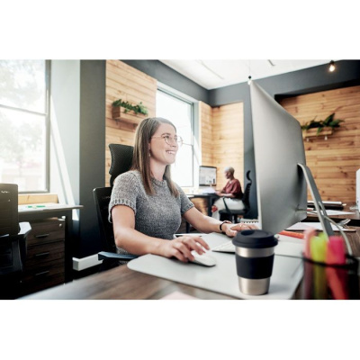 Термостакан нержавейка 350мл черный