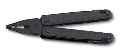 Мультитул VICTORINOX SwissTool BS, 115 мм, 286 г, 29 функций, чёрный, в нейлоновом чехле
