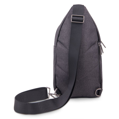 Сумка на плечо CORE, серый, 100% полиэстер