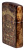 Зажигалка ZIPPO Jack Daniel's с покрытием 540 Tumbled Brass, латунь/сталь, разноцветная, 38x13x57 мм